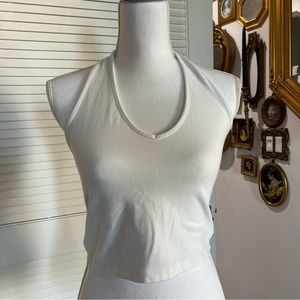 Brandy Melville White Halter